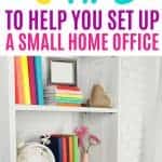 set up a small home office