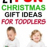 Christmas gift ideas for toddlers