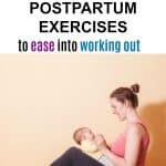 easy and safe postpartum workouts