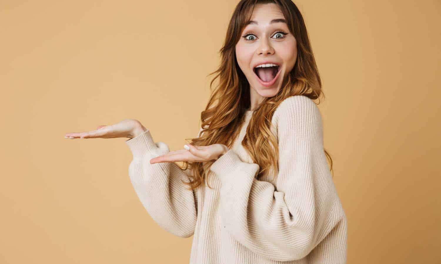 shocked woman