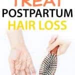 Postpartum hair loss tips