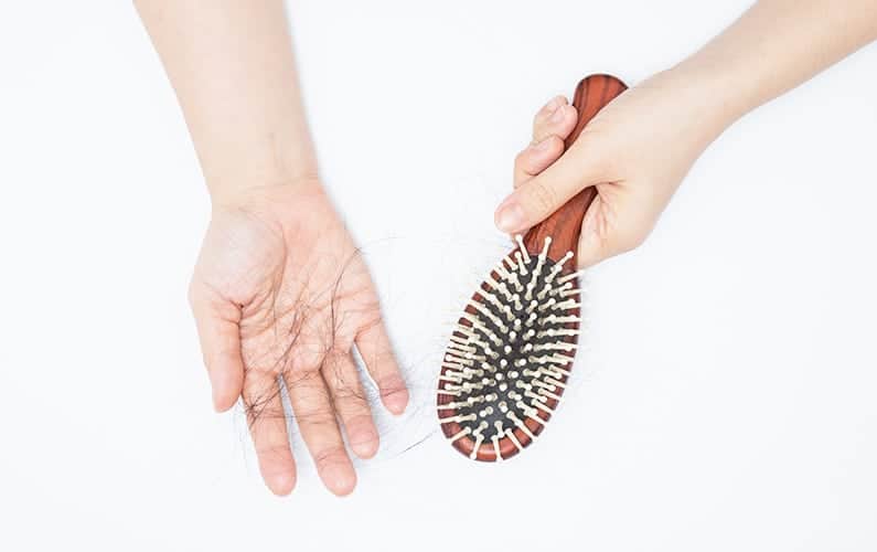 postpartum hair loss in moms