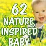 Baby girl and boy names from nature