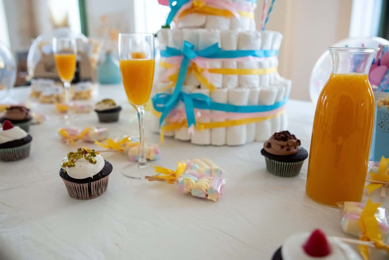 baby shower food table